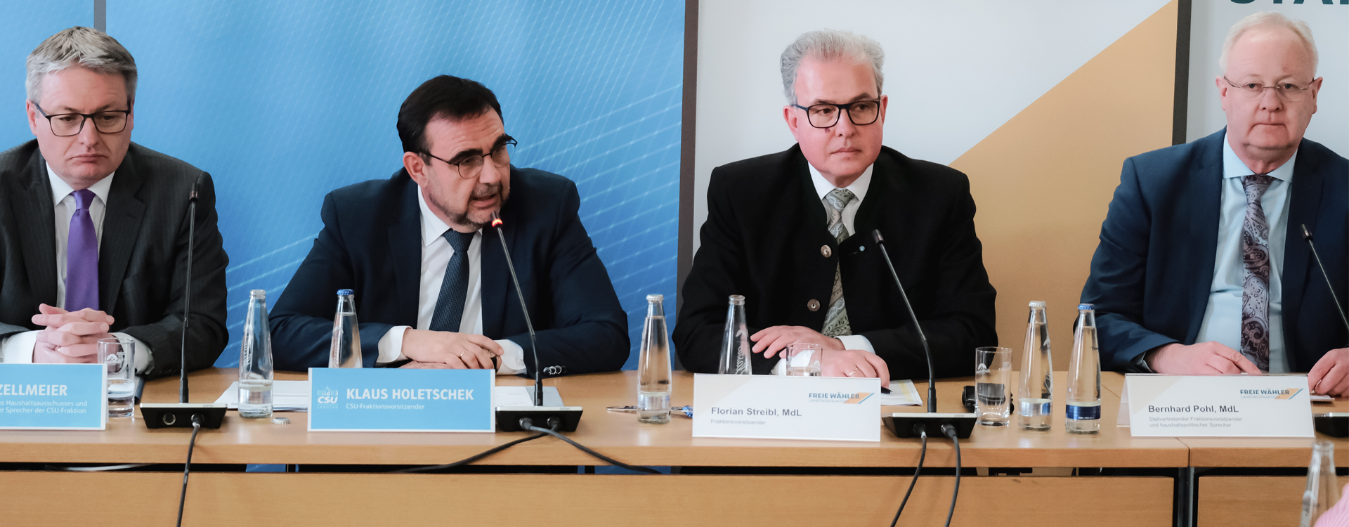 Fraktionsinitiativen 2024: 100 Millionen Euro fr bayernweite Akzente 